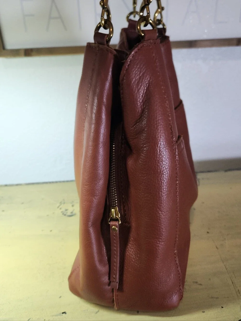 Meet Your New Everyday Icon: The American Leather Co. Bucket Bag
